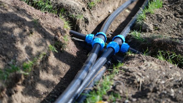 Underground Water Line Installation in San Rafael