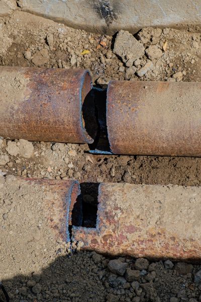 Corroded Pipe Repair in San Rafael