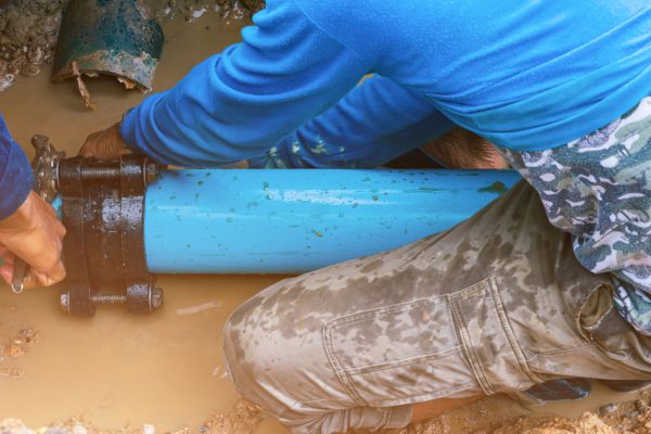 Underground Water Line Repair in San Rafael
