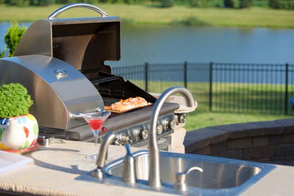 Outdoor Kitchen Plumbing in San Rafael