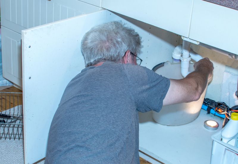 Plumber Fixing Leak